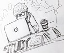 温もりのあるシンプルで優しいイラストを制作します 様々な用途に使え、ほっこりするイラストを提供 イメージ8
