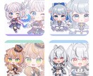 目を惹く！かわいいデフォルメイラスト描きます SNSアイコンやグッズ、配信のサムネイルなどにどうぞ！ イメージ4