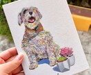ペット似顔絵描きます 大切なペットを色鮮やかに世界に一つだけのアートを描きます！ イメージ4