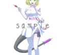 高品質のイラストお描きします アイコンやヘッダー、動画の一枚絵、立ち絵などお任せください! イメージ2
