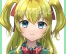 SNSアイコン用イラスト作成いたします おめめがキラキラ✨オリキャラやVtuberさんに！ イメージ3