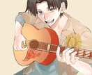 配信サムネ描きます 配信画面のサムネをさわやかに！かっこよく描きます！ イメージ1