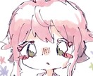 ゆるいタッチの可愛いアイコンを一発がきします 個性的な絵柄のゆる〜い一発描きのアイコンを素早く描きます～！ イメージ3