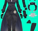 VTuberモデルイラストを描きます 【商用利用OK】VTuberモデルイラストLive2D向け イメージ6