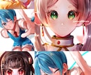 活動者様必見！商用利用無料！理想のイラスト描きます 精細を詳しく伺い依頼者様の希望に全力でお答えします！！ イメージ3
