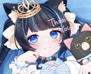 商用利用込み☆1枚絵･アイコン等お描きします 配信用/グッズ/ゲームなど！目を惹くイラストに仕上げます！ イメージ3