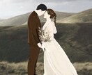 結婚式ウェルカムボード| 韓国風イラスト作成します ウェルカムボード・結婚式アイテム・記念日にも イメージ7