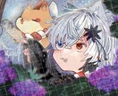 一枚絵や立ち絵など制作いたします 落ち着く優しいテイストで、お好みのイラストを制作します！ イメージ4