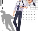 TRPG・動画配信・ゲーム・SNS用キャラ描きます あなたの理想・コダワリを形にします！ イメージ6