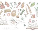 ほんわかテイストのイラストを制作します 幼稚園や保育園の発行物等にぴったり!!! イメージ1