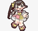 最短即日納品！ポップで可愛いキャラクター描きます グッズや広告に！温かくかわいい個性あるデザイン イメージ3