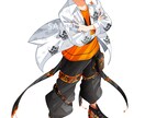 VTuberや配信者の方向け！全身イラスト描きます 商用利用可！キービジュアル、アクスタなどにどうぞ！ イメージ8