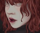 幻想的な中性的肖像画を描きます 耽美で幻想的なリアル肖像画をお届け イメージ4