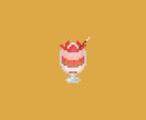 アイコン・ヘッダーに使えるドットキャラ描きます オリキャラや似顔絵をレトロで可愛いドット絵にしてみませんか？ イメージ7