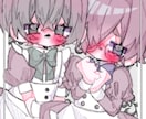 可愛いイラストを描きます ピンク雰囲気の可愛いイラストを描きます イメージ1