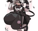 かわいいデフォルメ（SD）イラスト描きます 彩度が高い色使いでデフォルメを書きます！ イメージ3
