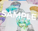 アナログからデジタルまで 目を引くイラスト描きます 展示、アイコン、宣伝用 何でもござれです！ イメージ3