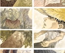 綺麗なイラスト、描きます 和風イラストに特化した、美しい絵を描かせてください イメージ8