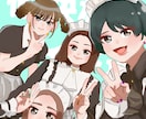 SNSで映える♡ゆるおしゃれアイコン描きます 商用・似顔絵可！思わず目を引く、ゆるおしゃれアイコン作成 イメージ9