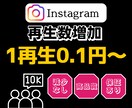 インスタリールの再生回数を増やします あなたの動画を全世界にPR！! イメージ1