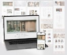 美容室・サロン用のHP制作いたします 集客や周知目的、HPを初めて作るかたのサポートをいたします！ イメージ2