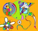 抽象画のイラスト描きます 色鮮やかな抽象画イラスト作成いたします。 イメージ4
