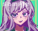 商用利用可！ポップで可愛いアイコン・立ち絵描きます はじめてのご依頼でも安心！SNS・配信など幅広い用途で◎ イメージ5