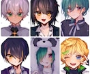 イラスト立ち絵やアイコンを描きます 配信等に使うイラストが必要な方に イメージ1