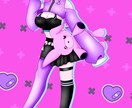 アイコンから1枚絵まで描けます IRIAM配信でも使えるちびキャラ描きます イメージ7