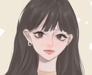漫画風格のに顔絵を選びます 1日でも完成できます。PNG、JPGを渡します。 イメージ6