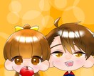 アイコン等に使える緩いイラスト描きます 版権キャラからオリキャラまでミニキャラ描きます イメージ1