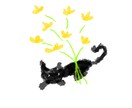 花×動物のイラストを描きます ふんわりをかたちにします。優しく明るくなれるようなイラスト。 イメージ1