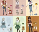 あなただけのかわいいキャラクターをデザインします 要望に合わせキャラクターをデザインします！ イメージ1