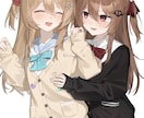 心をこめて、可愛い女の子のイラスト描きます ご希望に寄り添い柔軟に制作いたします！ イメージ6