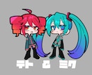 デフォルメ⭐︎かっこかわいいアイコン制作します グッズ制作用イラスト、キャラクターデザインもお任せください♪ イメージ9