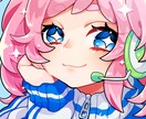 POP＆CUTE‼個性的なアイコンお描きします 派手にビビットなイラストおまかせください！ イメージ1