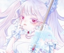 かわいい・水彩風イラストお描きします 表紙、観賞用、動画、立ち絵などイラストをお描きします！ イメージ1