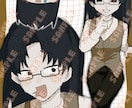 詰め込みイラストかきます あなただけのイラストをご提供！高速納品です！ イメージ8
