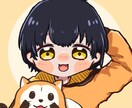 SNSのアイコンを描きます Twitterやインスタグラム、LINEなどに使えるイラスト イメージ1