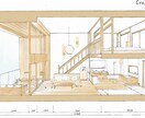 建築パース作成します 手書き建築パースを作成します！水彩風、手書き風、デジタルなど イメージ8