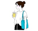 あなたの好きなシーンを１枚の絵にします 思い出やお気に入りを、おしゃれなイラストに残したい方へ イメージ5