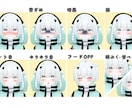 自然に動く高可動域Live2Dモデル制作します 自然で高可動域なモデリング！キャラデザからモデリングまで可！ イメージ5