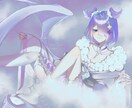高クオリティ低価格♪商用可のイラスト描きます 歌ってみたやSNSに！4月までサービス価格でご対応致します♪ イメージ2