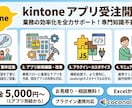 kintoneの業務改善・アプリ構築をします 現場の「困った」を解決！実務経験を生かしたアプリ開発をします イメージ1