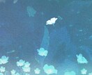 青いイラストを描きます 青系のイラストが必要な方へ(アイコン、サムネなど) イメージ2