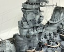 艦船模型1/700 350専用制作致 します 色分け塗装、エッチング、ディテールアップ、汚し塗装致します。 イメージ2