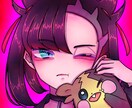 SNSアイコン！ネオンカラー風イラスト描きます アイコンサイズ正方形のイラストを描きます！ イメージ5