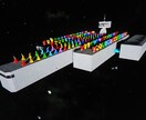 ゲームで作成した宇宙船たちの写真を販売します SPACE ENGINNERSで作成した宇宙船です。 イメージ7