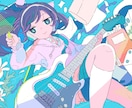 商用利用OK！オリジナルイラスト作成します 歌ってみた/オリジナルMV等のイラストを制作します イメージ1