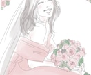 ウェルカムボードなど、結婚式用のイラスト描きます ほんわか可愛いウェディングイラストならお任せ♪ イメージ5